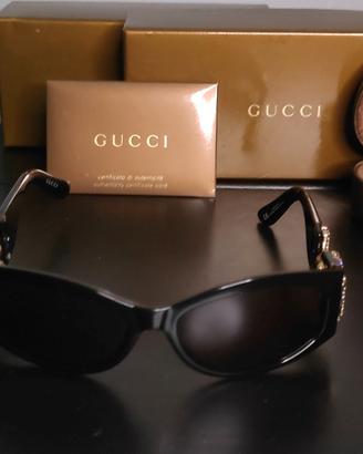 Occhiali da sole neri Gucci GG 3018/S Cristalli