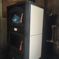 stufa a legna con forno  Prity