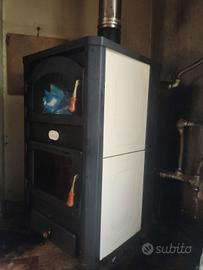 stufa a legna con forno  Prity