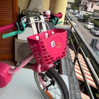 bici rosa bambina