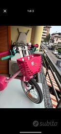 bici rosa bambina