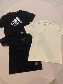 Set 3 maglie uomo firmate(SUN68-ADIDAS-BOY LONDON)