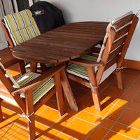 tavolo per giardino in Pino Nodato Pircher 