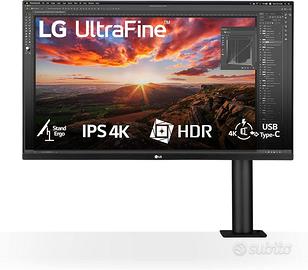 LG 32UN880P ERGO Monitor 32" UltraHD 4K