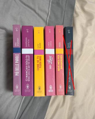 Lotto libri romantici