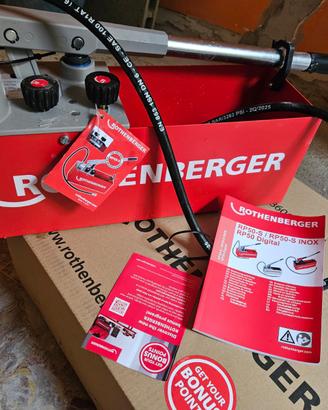 Nuova Pompa di provaimpianti per tubazioni