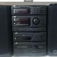 Stereo hi-fi JVC mod CA-S60RBK.