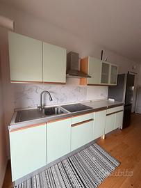 CUCINA USATA LINEARE CON FRIGO E LAVASTOVIGLIE