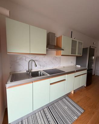 CUCINA USATA LINEARE CON FRIGO E LAVASTOVIGLIE