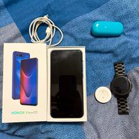 Cellulare honor view 20 + smartwatch magic 2 + aur