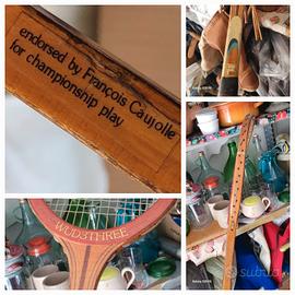 vintage racchetta francois cauyolle fila 1960