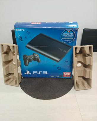 PS3 Super Slim 500GB - FW 4.83 (Rara) - 11 Giochi