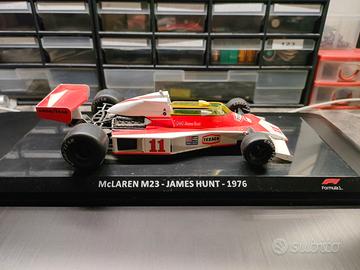 McLaren F1 M23 1976 James Hunt scala 1/24