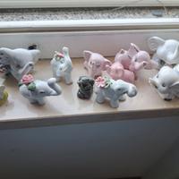 elefantino in ceramica