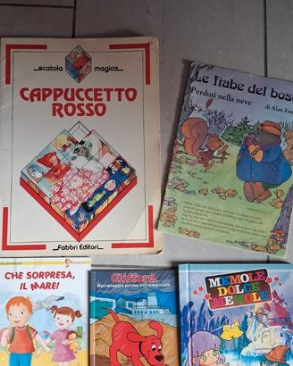 Lotto 5 Libri Bambini