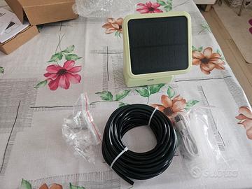 Sistema di irrigazione con pannello solare