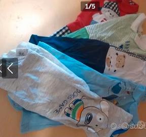 Pagliaccetti body bimba/bimbo 3-6 mesi