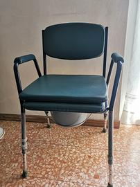 Sedia da Comodo Regolabile in Altezza

