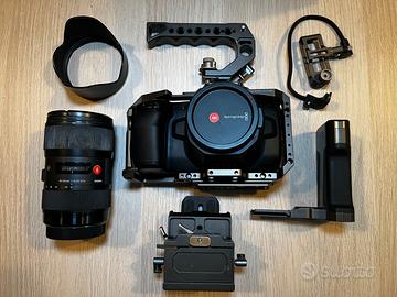 Blackmagic Pocket Cinema Camera 6k + Sigma 18-35