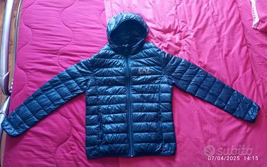 piumino leggero uomo nero Armani originale