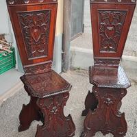 Coppia di sedie antiche