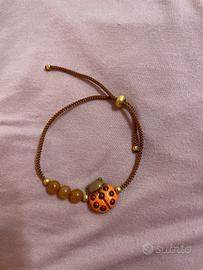 Bracciale con coccinella