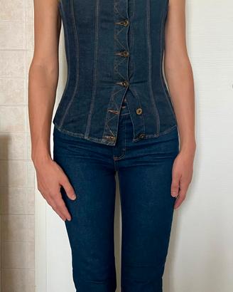 Completo in jeans Dolce & Gabbana 