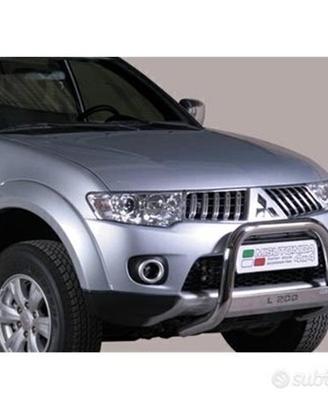 Mitsubishi L200 2010>2015 Bull bar inox