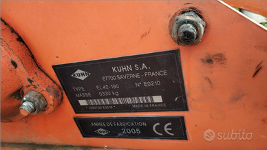 Fresa forestale khun El 42