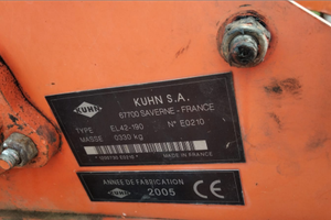 Fresa forestale khun El 42