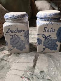 contenitori zucchero e sale