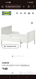  letto singolo  bambini SUNDVIK di Ikea 