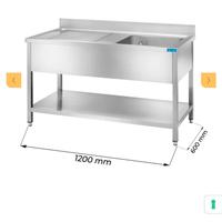 lavandino inox