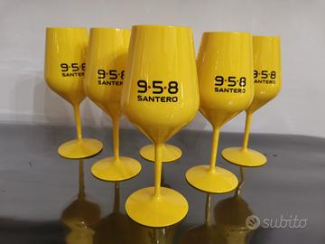 Santero 9.5.8 Bicchieri Prosecco Calici  plastica