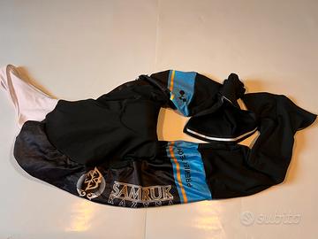 Salopette ciclismo invernale Astana xxxl