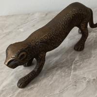 Ghepardo in ottone