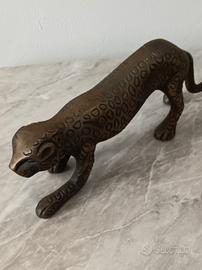 Ghepardo in ottone