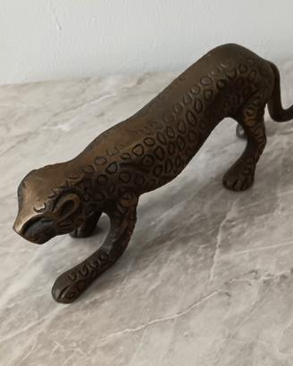 Ghepardo in ottone