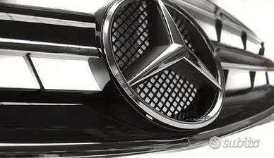 Griglia mercedes w221 05-09 cl style nero cromo