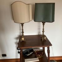 Coppia di candelabri in ottone fine 700