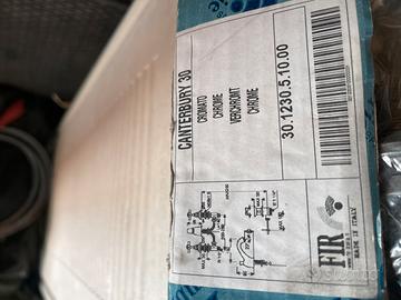 Canterbury 30 rubinetto completo di piletta