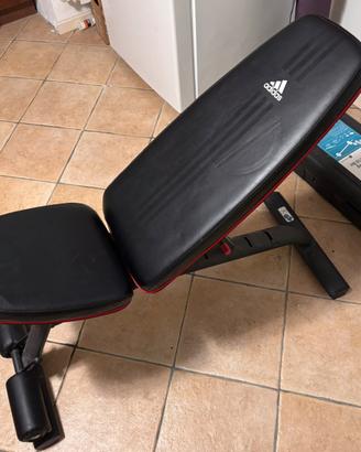 Panca Adidas + pesi