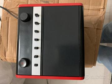 Radio Mivar a cubo R.17  Rossa.