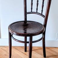 sedia in legno