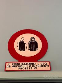 Segnaletica Vintage ENPI Anni 50/60
