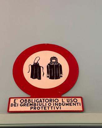 Segnaletica Vintage ENPI Anni 50/60