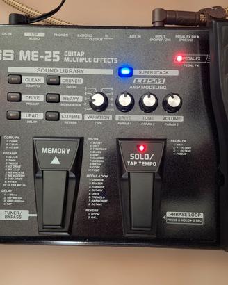 Boss ME-25 – Multieffetto per chitarra