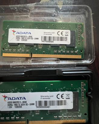 N 02 SODIMM Kit da 4GB TOTALI per NAS QNAP