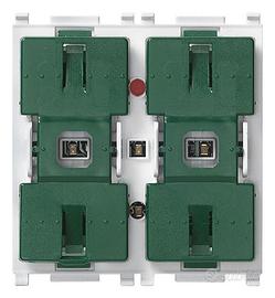 Vimar Due pulsanti basculanti + relè - 14526