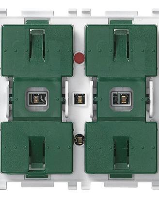 Vimar Due pulsanti basculanti + relè - 14526